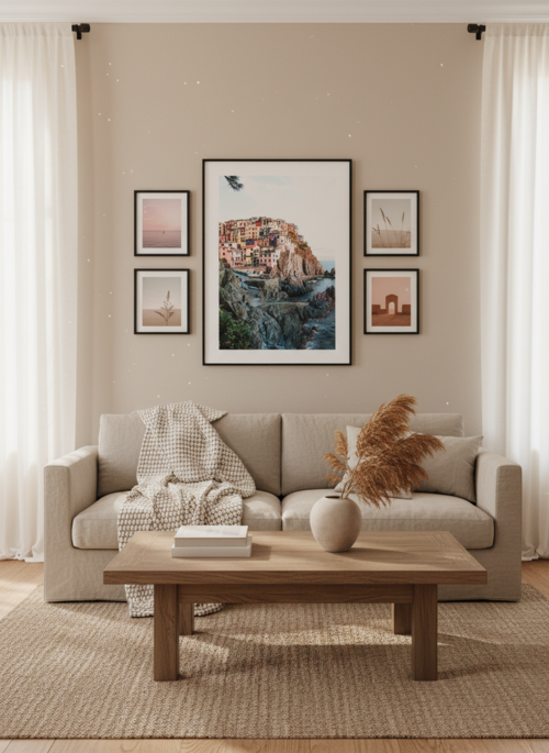 At The Coast Poster