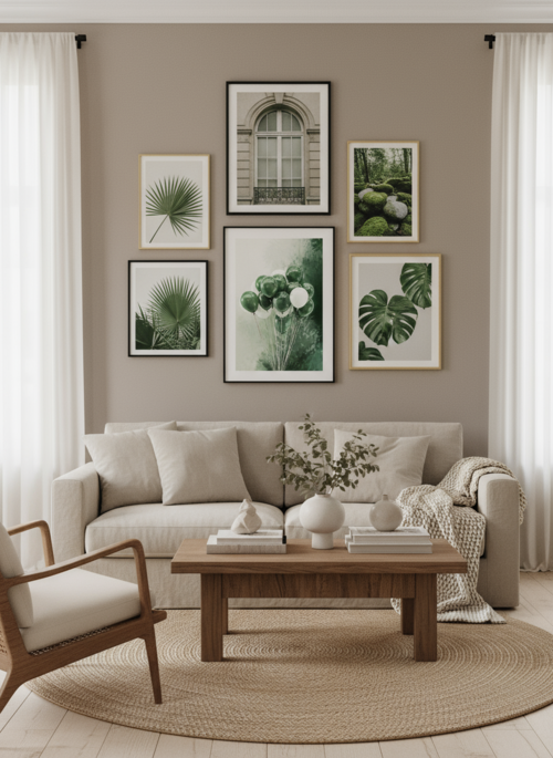 Emerald Green Ballon Poster
